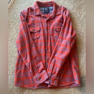 Grayers Heritage Thick Heavy Flannel Men’s XL Plaid Shirt Red